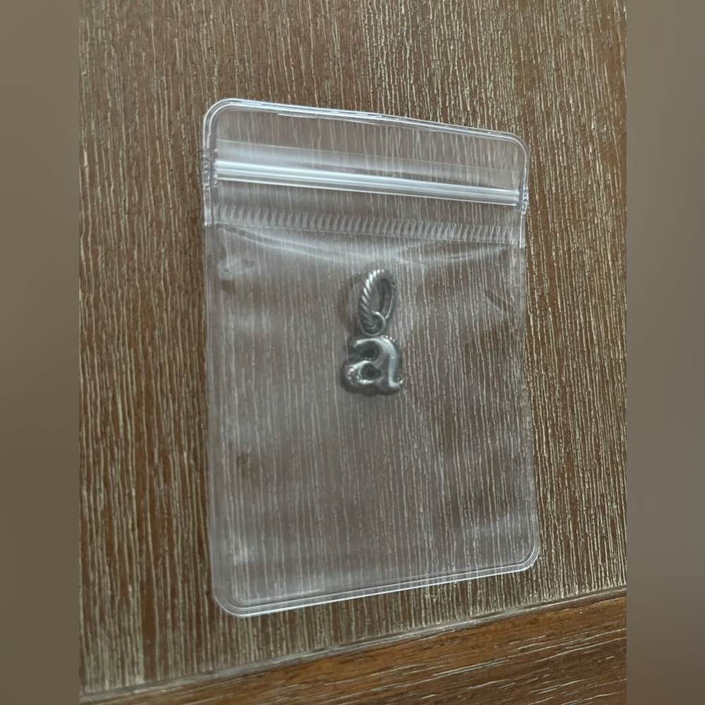 Brighton Silver Plated Lower Case “a” Alphabet Charm Retired